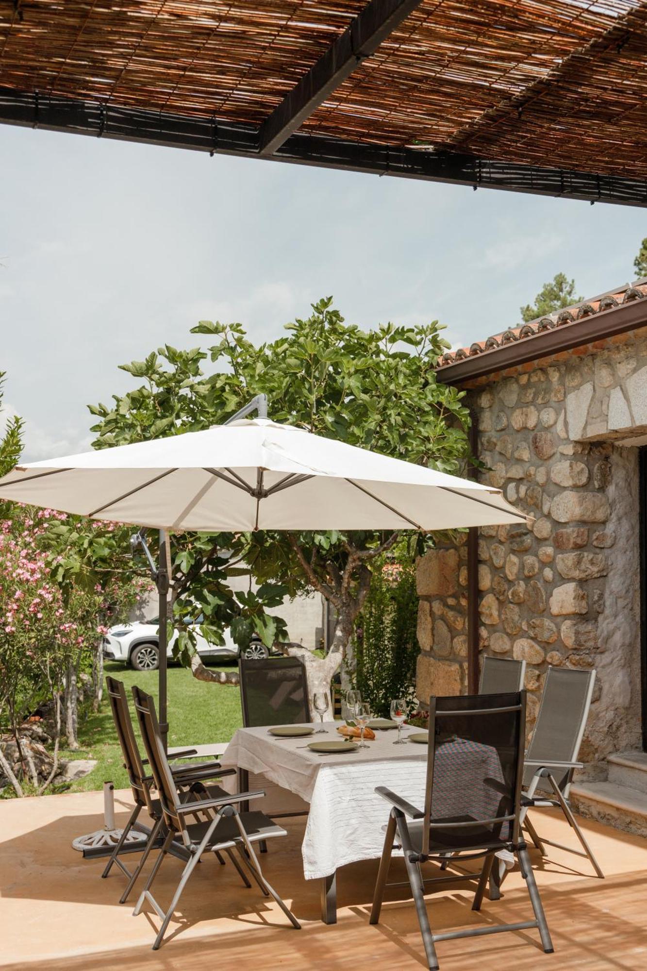Casa Rural En Candeleda Con Piscina Y Un Maravilloso Jardin Dış mekan fotoğraf