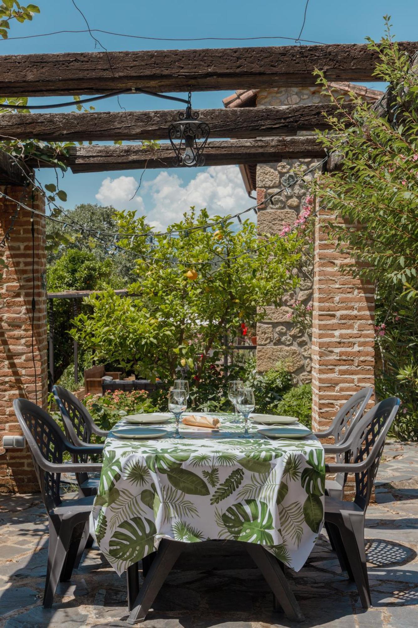 Casa Rural En Candeleda Con Piscina Y Un Maravilloso Jardin Dış mekan fotoğraf